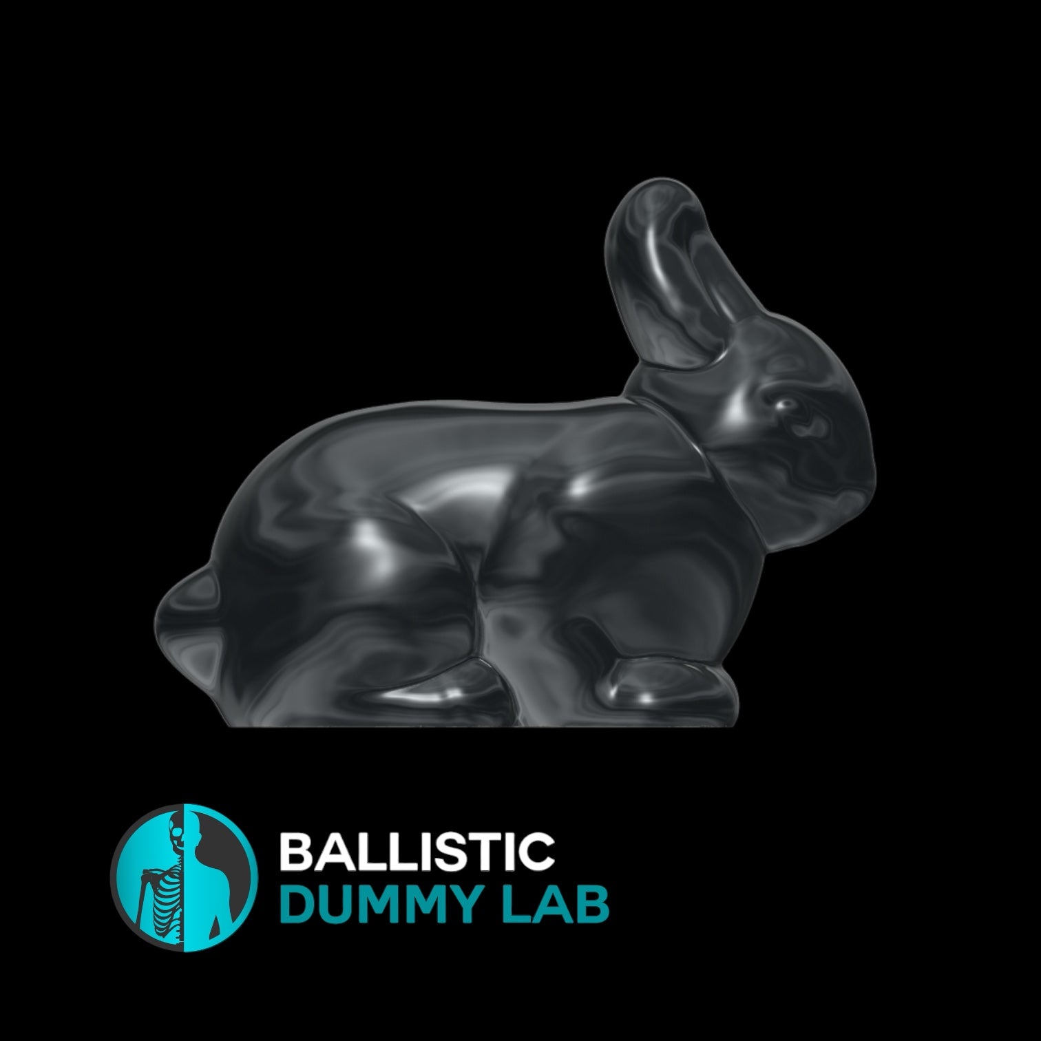Ballistic Gel Rabbit – close-up view