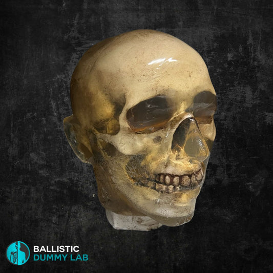 Ballistic Dummy Loaded Zombie Head – side view