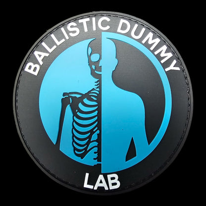 Vinyl Velcro Patch – front view