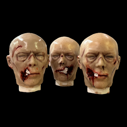 Ballistic Dummy Loaded Zombie Head – back view