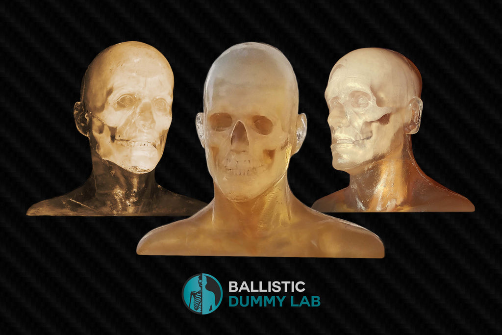 Basic Ballistic Dummy Gel Bust – Ballistic Dummy Lab