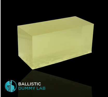 10% Ballistic Gel Block 18x8x8 – side view