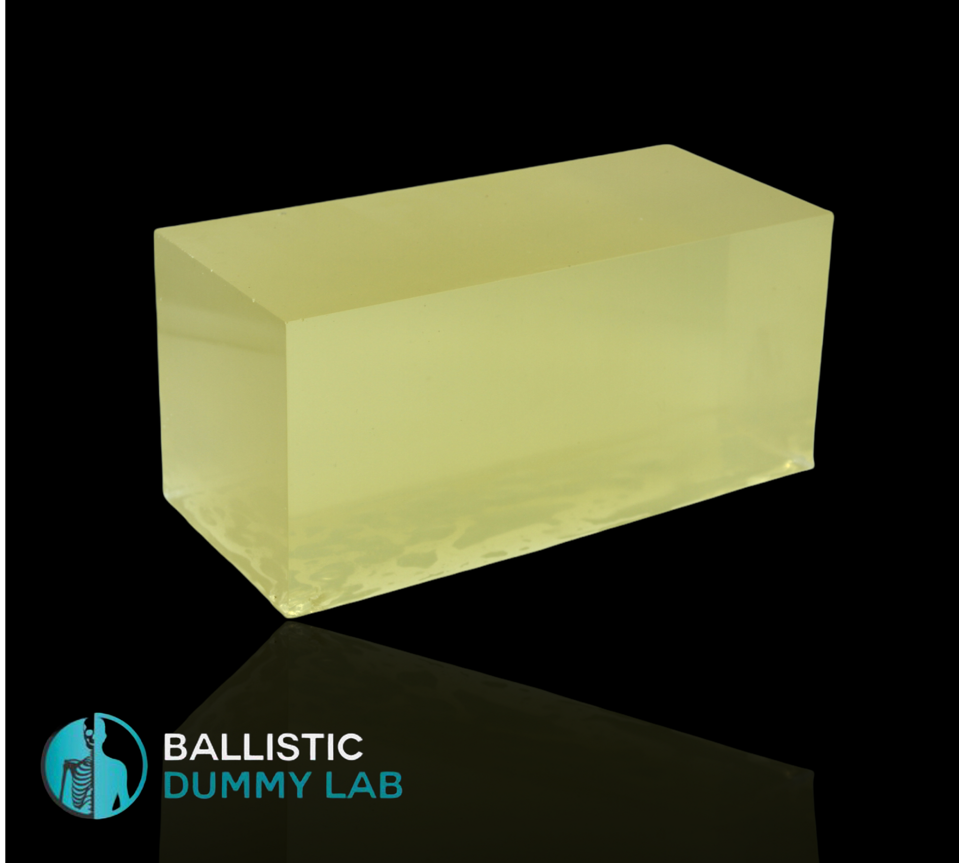 20% Nato Ballistic Gel Block 18x8x8 – side view