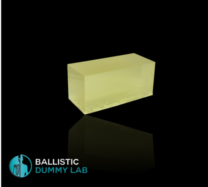 10% Ballistic Gel Block 9x4x4 – side view