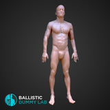 Ballistic Dummy Gel Male Body