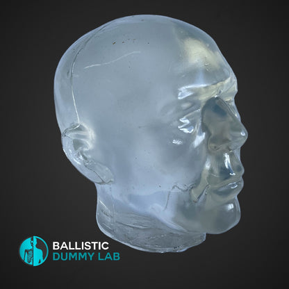 Perma-Gel Ballistic Dummy Unloaded Head – detail view